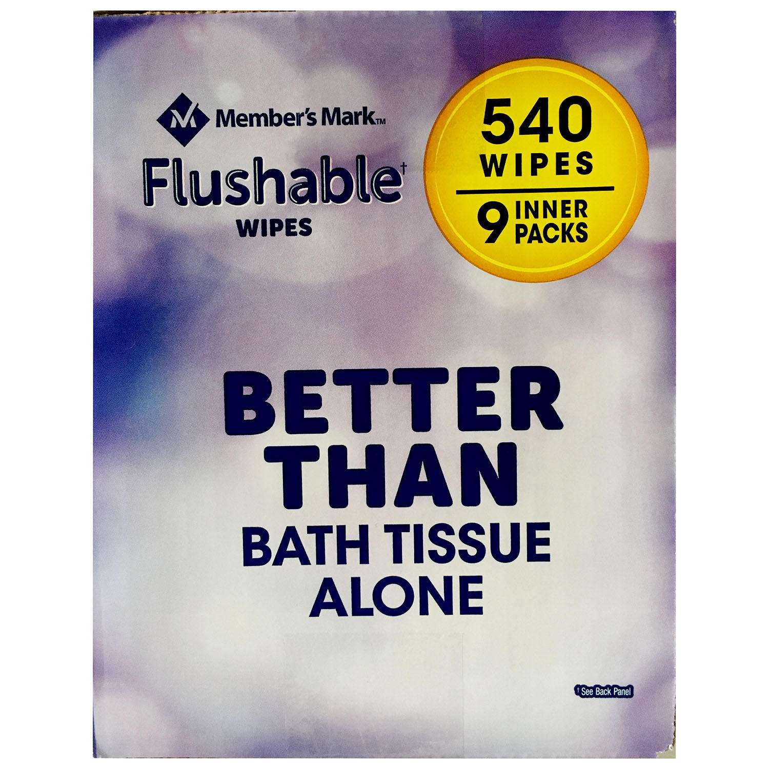 Member’s Mark Flushable Wipes (60/pk., 9 pk.) UEG Club